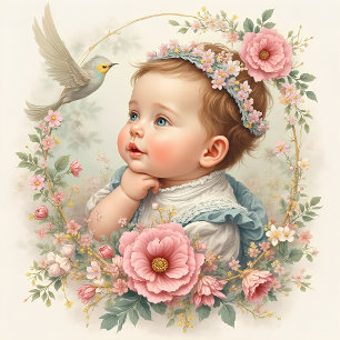 Taufengel Einladung Karte