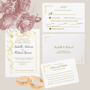 Elegantes Hochzeitsoulenposter mit Foto Poster