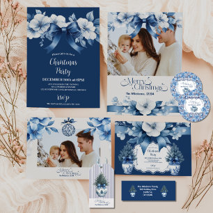 Chinoiserie Chic Bleu Noël