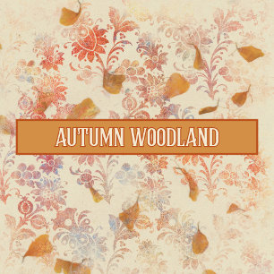 Herbstwald Grüne Frosch mit Blumen