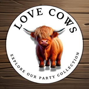 Mutterjunge Highland Cow Karte