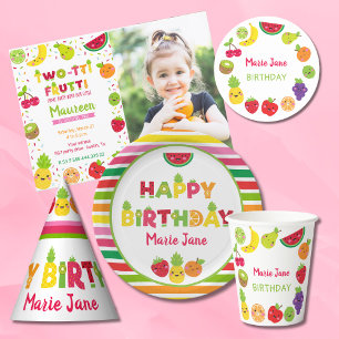 Twotti frutti 2. Geburtstag FOTO Einladung