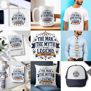 Porte-clés L'Homme Le Mythe La Légende   Fête des pères perso