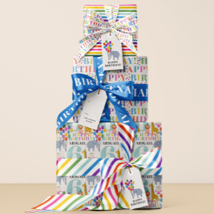 Anniversaire Fête Animal Giraffe Merci Note