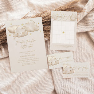 Twinkle Twinkle Little Star Ivory Baby Bingo Game