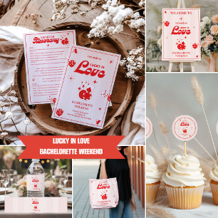 Lucky in der Liebe Bachelorette Wochenende Einladung