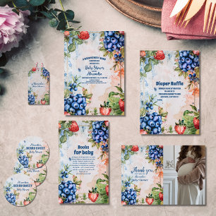 Berry Sweet Wild Berry Books for Baby Shooter Begleitkarte