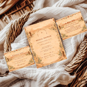 Serviette En Papier Mariage Western Désertique