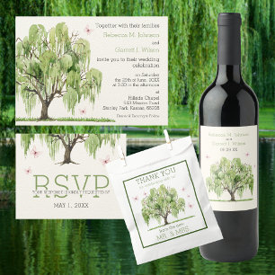 Einladung von Weeping Willow Wedding