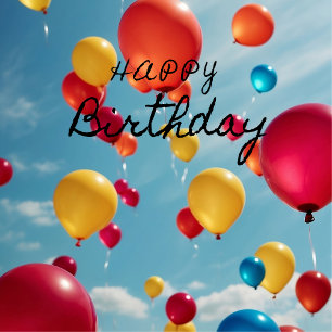 Feuille De Papier Cadeau Sky High Celebrations : Une explosion de voeux d'a