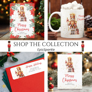 Weihnachten Moderner Eleganter Nutcracker Urlaub Tasse