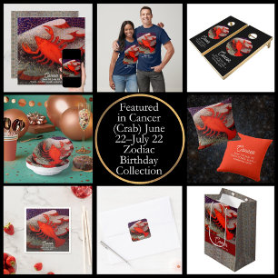 Krebs der Krebs Zodiac Geburt Party