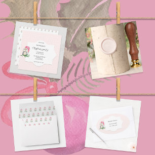 Niedliche Owls Aquarellbilder Mit Monogramm Ovaler Aufkleber