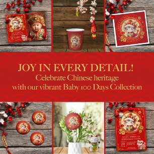 Chinesisches traditionelles Baby 100 Tage 百 日 Einl Fächer