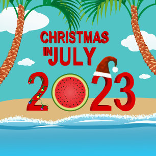 Weihnachten im Juli 2023 Watermelon Beach