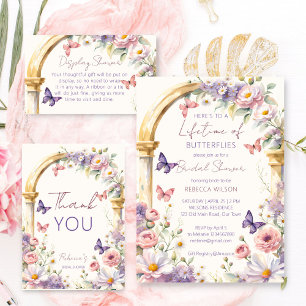 Lebenszeit der Schmetterlinge, blumengeschmücktes  Pappteller