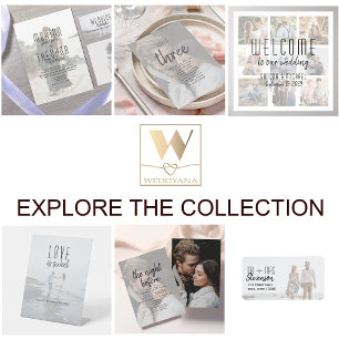 Personalisierte Hochzeit von Foto Collage Wimpelkette