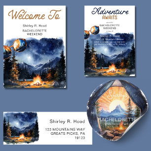 Camping Adventure Park beim Bachelorette Einladung