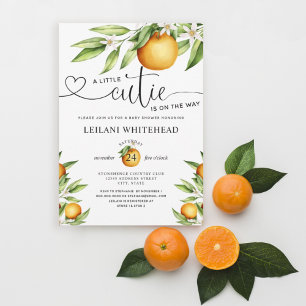 Kleine Süsse auf dem Weg Babydusche All In One Einladung