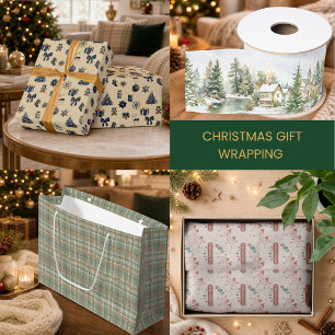 Personalisierter Nussknacker Prinz und Weihnachtsb Geschenkpapier