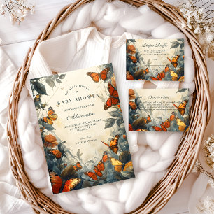 Carte D'accompagnement Tombola de Couches pour Jardin de Papillons