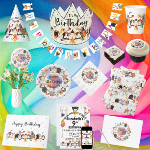Chapeaux De Fêtes Anniversaire des Cochons de Guinée mignons
