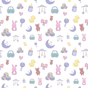 Einladung zur neutralen Pastel-Babydusche