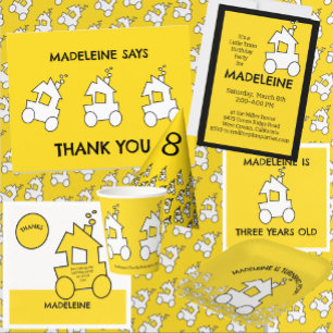 Geburtstagspartei Runder Aufkleber