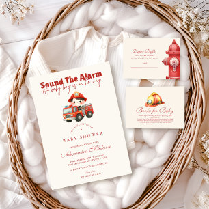 Carte D'accompagnement Sound The Alarm Baby shower Books for Baby