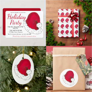 Ich bin deine geheime Weihnachts-Weihnachtsfeier Feiertagskarte