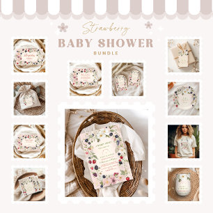 Berry Sweet Baby Shower Einladung