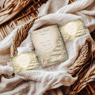 Invitation Un nouveau chapitre commence : Baby Shower de mari