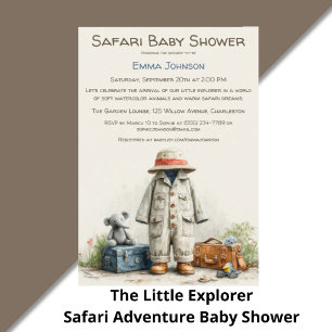 Der kleine Entdecker   Safari-Abenteuer-Baby-Party Geschenkschachtel