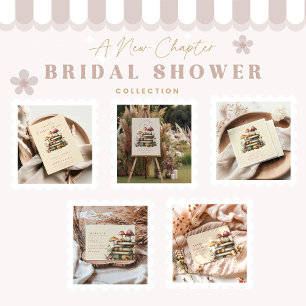 Carte De Remerciements Un nouveau chapitre Books Woodland Musroom Books