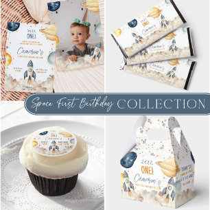 Weltraum Erster Ausflug um den Sun Boy zum Geburts Konfetti