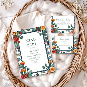 Ciao Baby Italy Inspirierte Baby Showe Diapper Raf Begleitkarte
