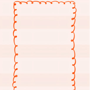Elegante hellorange Dankeskarten für Brautdusche Dankeskarte