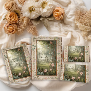 Assiettes En Carton Baby shower forestier