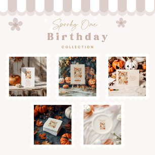 Invitation Vintage Lace Ghost Coquette Halloween 1er Annivers