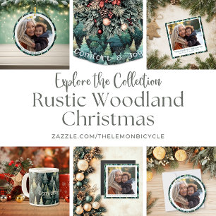 Russe Woodland - Magnet photo de Noël