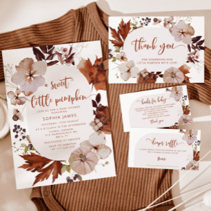 Rustikaler Fall Baby trivia Baby Dusche Spiel