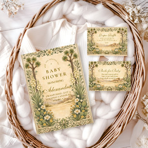 Serviette En Papier Baby Shower Botanique du Désert