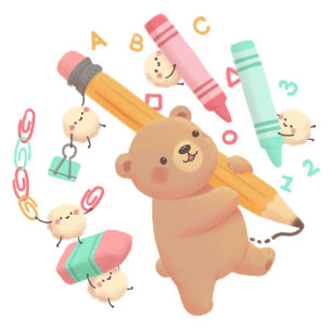 Teddypicknick mit Erdbeeren Feiertagskarte