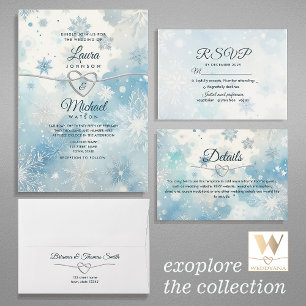 Winter Wonderland Wedding Tischnummer