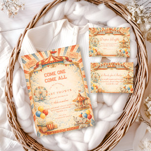 Serviette En Papier Baby Shower Cirque Conte de Fées