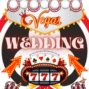 Vegas Wedding Einladung