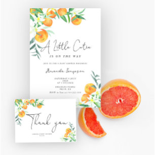 Aquarellorangen wie viele Bonbons im Glas sind Begleitkarte