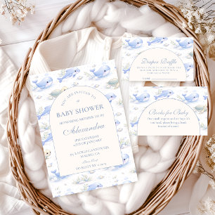 Serviette En Papier Arche Élégante de la Fête de Bébé sur les Animaux 