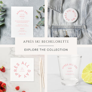 Après Ski mit Bridge To be Bachelorette Einladung