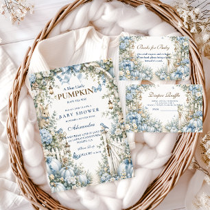 Serviette En Papier Citrouille Bleue Fantaisiste de Livre d'Histoires